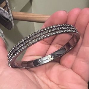 Givenchy embellished crystal bangle bracelet